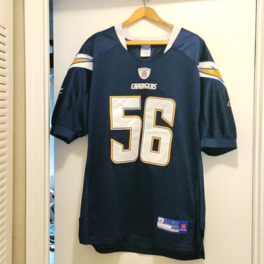 Vintage Shawne Merriman Chargers Jersey